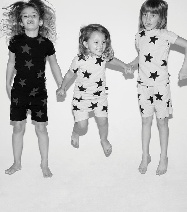 Kids Nununu Short Star Loungewear - Pink Kids Nununu Short Star Loungewear - Pink