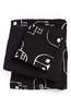 KIDS Nununu Skull Robot Twin Bedding Set - BLACK - Thumbnail 2