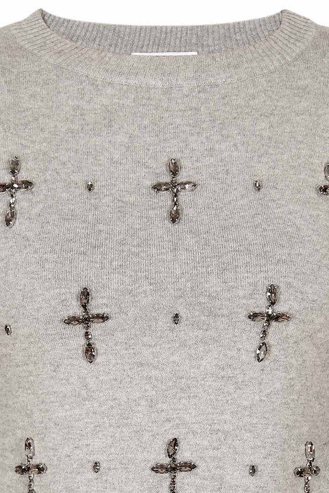 Banjo & Matilda Crucifix Crewneck Sweater Banjo & Matilda Crucifix Crewneck Sweater