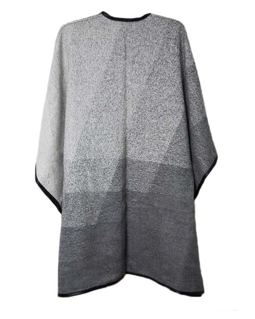 A Peace Treaty Handwoven Yilla Cape in Black & White A Peace Treaty Handwoven Yilla Cape in Black & White