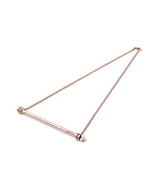 Miansai Rose Gold Screw Cuff Chain Necklace Miansai Rose Gold Screw Cuff Chain Necklace