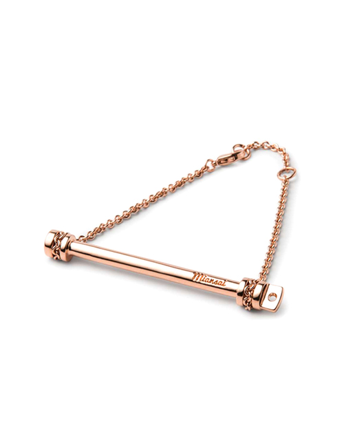 Miansai Rose Gold Screw Cuff Chain Bracelet Miansai Rose Gold Screw Cuff Chain Bracelet