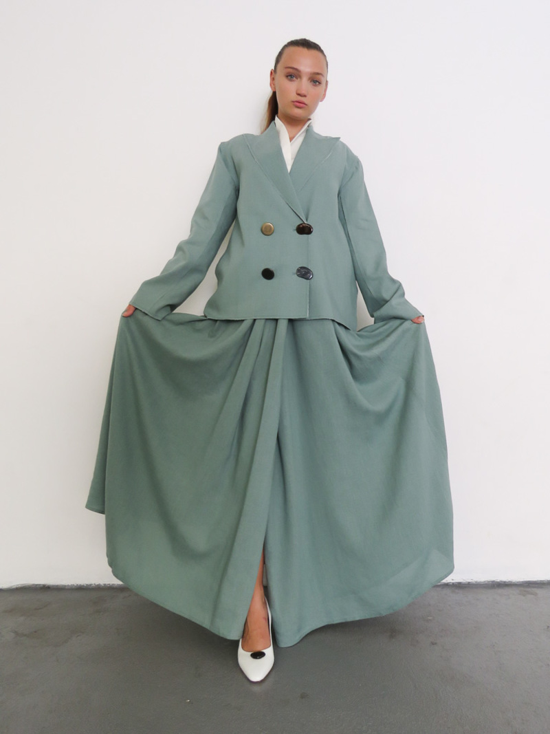 REJINA PYO ALEX JACKET - DARK MINT | Garmentory