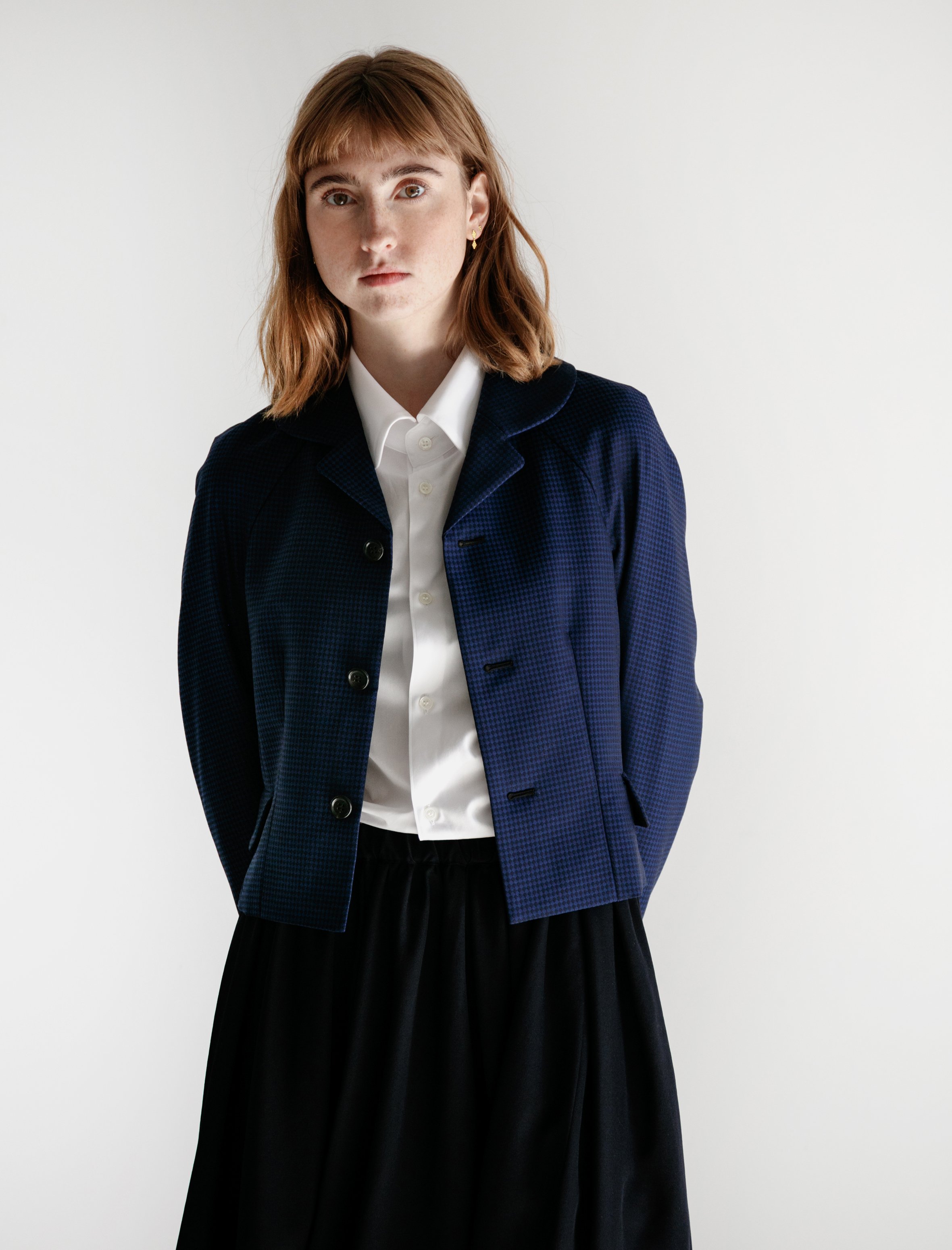 comme de garcon coat