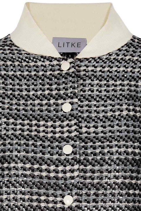 LITKE Embroidered Varsity Jacket LITKE Embroidered Varsity Jacket