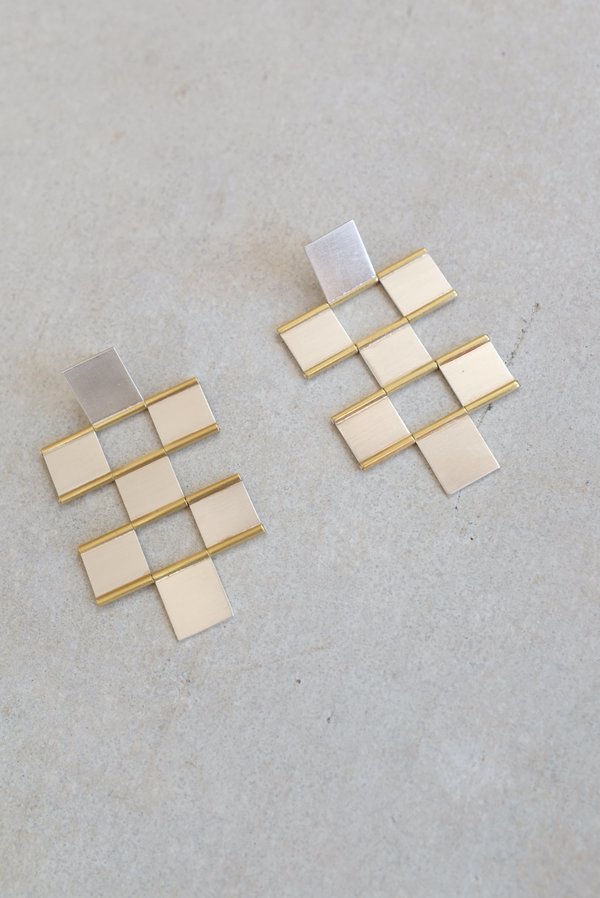 Hannah K Tile Earrings Hannah K Tile Earrings