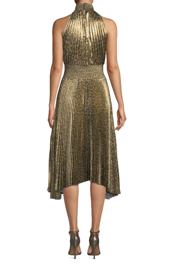 alc gold sequin dress A.L.C. Dani Dress in Smoke