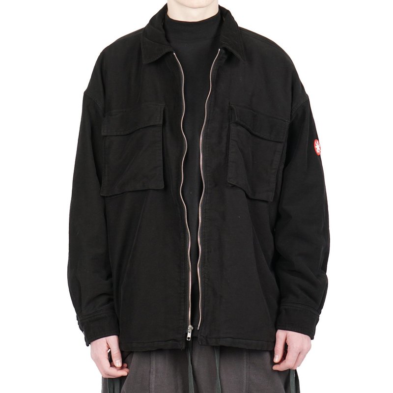 C.E カブエンプト ジャケット C.E CAVEMPT MOLE/FLEECE ZIP SHIRT JACKET