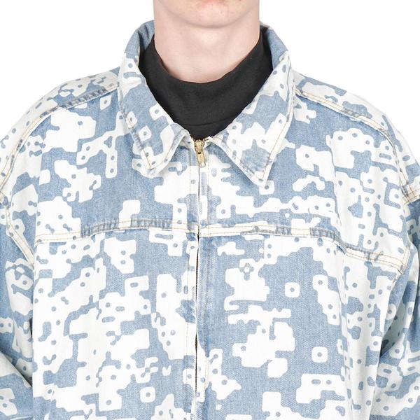 Cav Empt NOISE WASHED DENIM JACKET - Blue | Garmentory