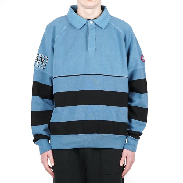 C.E CAVEMPT シーイー STRIPE COLLARED SWEAT L 【公式通販】