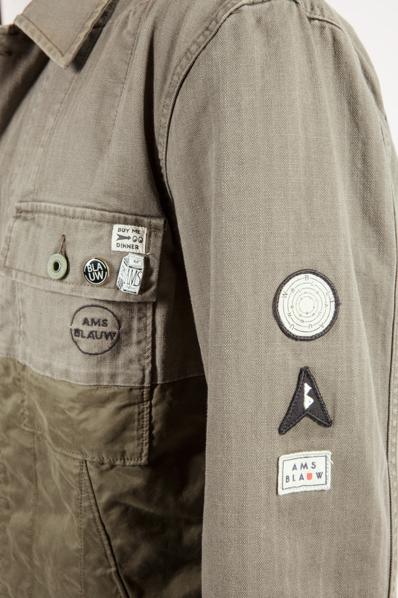 ジャケット・アウター Rare SCOTCH&SODA military jacket Scotch & Soda Military Shirt Jacket - Army Green | Garmentory