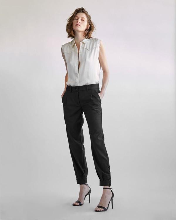 Nili Lotan Brayden Shirt - Ivory Nili Lotan Brayden Shirt - Ivory