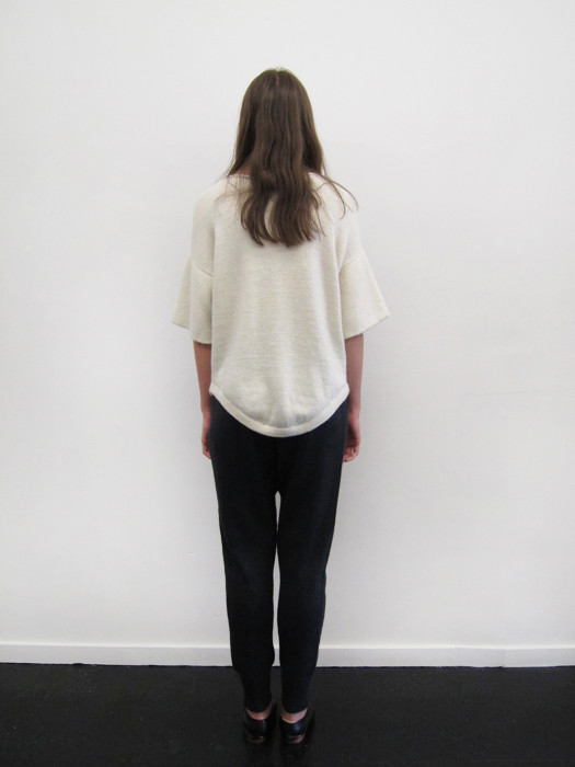 Lauren Manoogian Dovetail Pullover | White Lauren Manoogian Dovetail Pullover | White