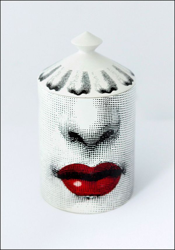 Fornasetti Bacio Candle Garmentory