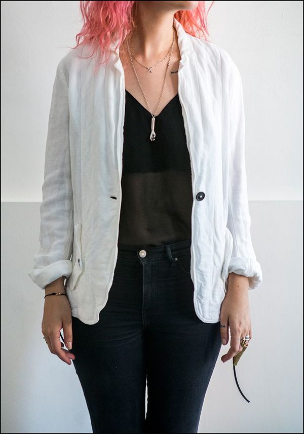 Rundholz DIP Gauze Blazer Jacket 