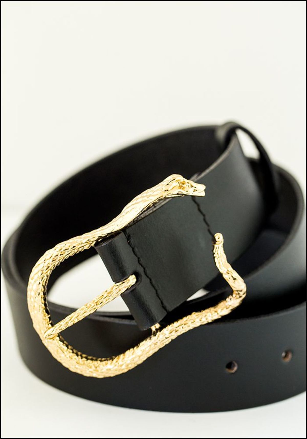 Laurence Bras Viper Belt - BLACK | Garmentory