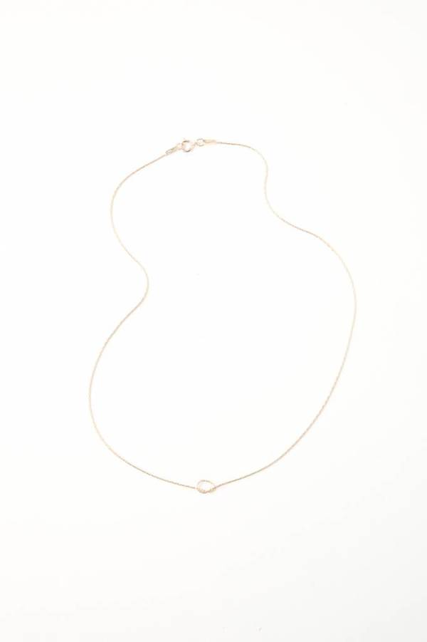 Leah Alexandra Knot Necklace GF 