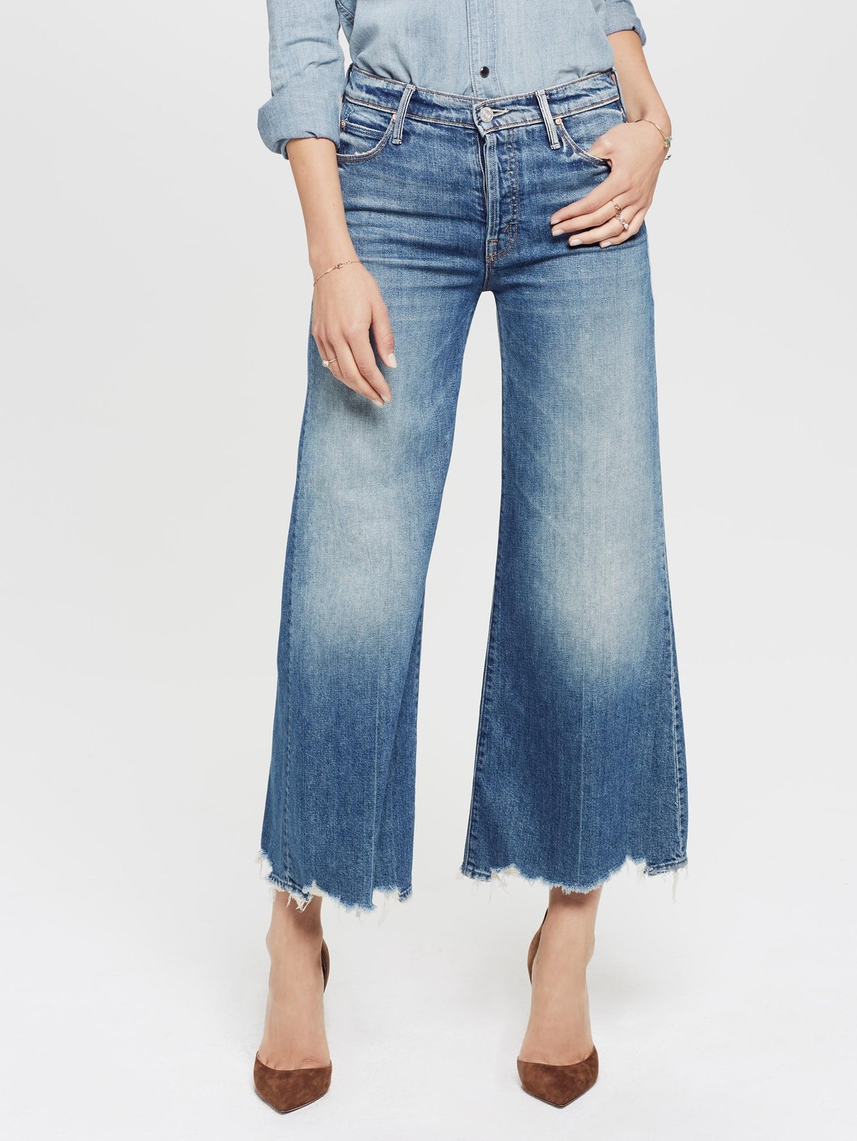 Mother Denim The Stunner Roller Ankle Chew Be Careful What You Pray