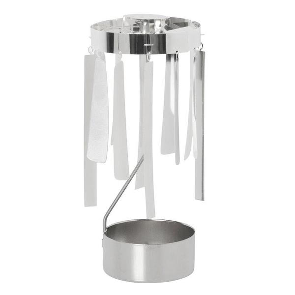 Ferm Living Tangle Spinning Tea Light - SILVER Ferm Living Tangle Spinning Tea Light - SILVER