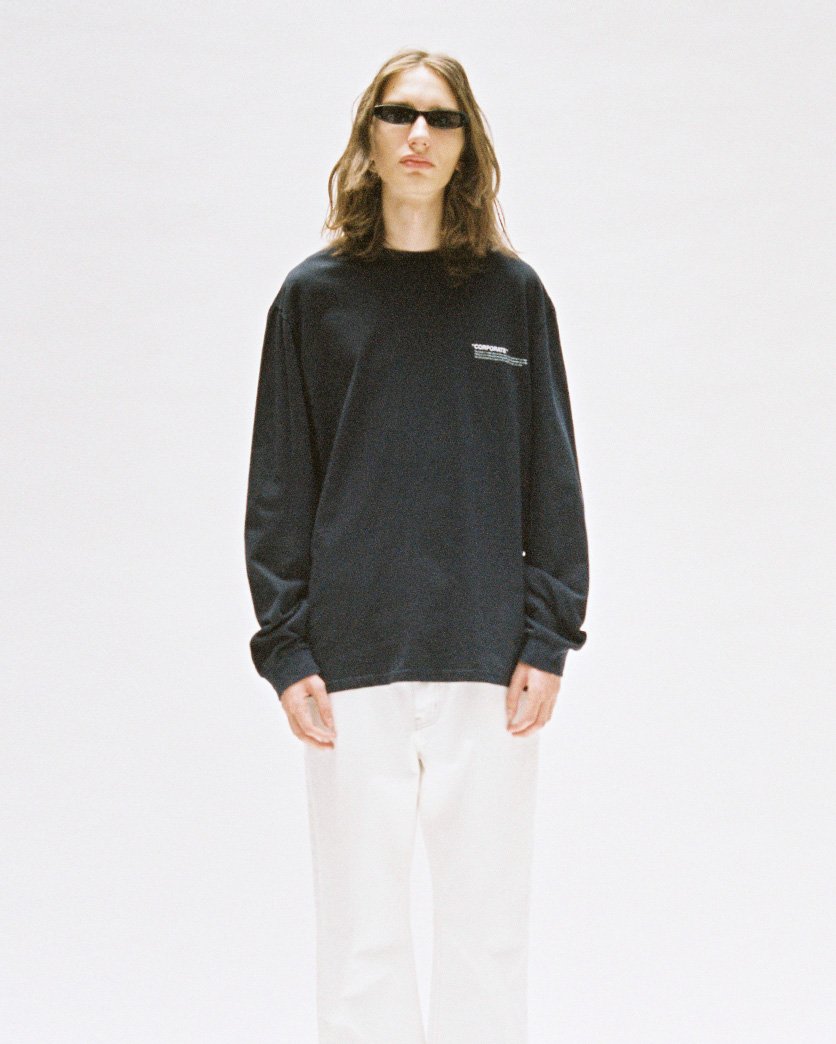 Vivastudio Location Long Sleeve - Black 【タイムセール!】 WINDANDSEA × vivastudio long sleeve tee Tシャツ/カットソー(七分/長袖)