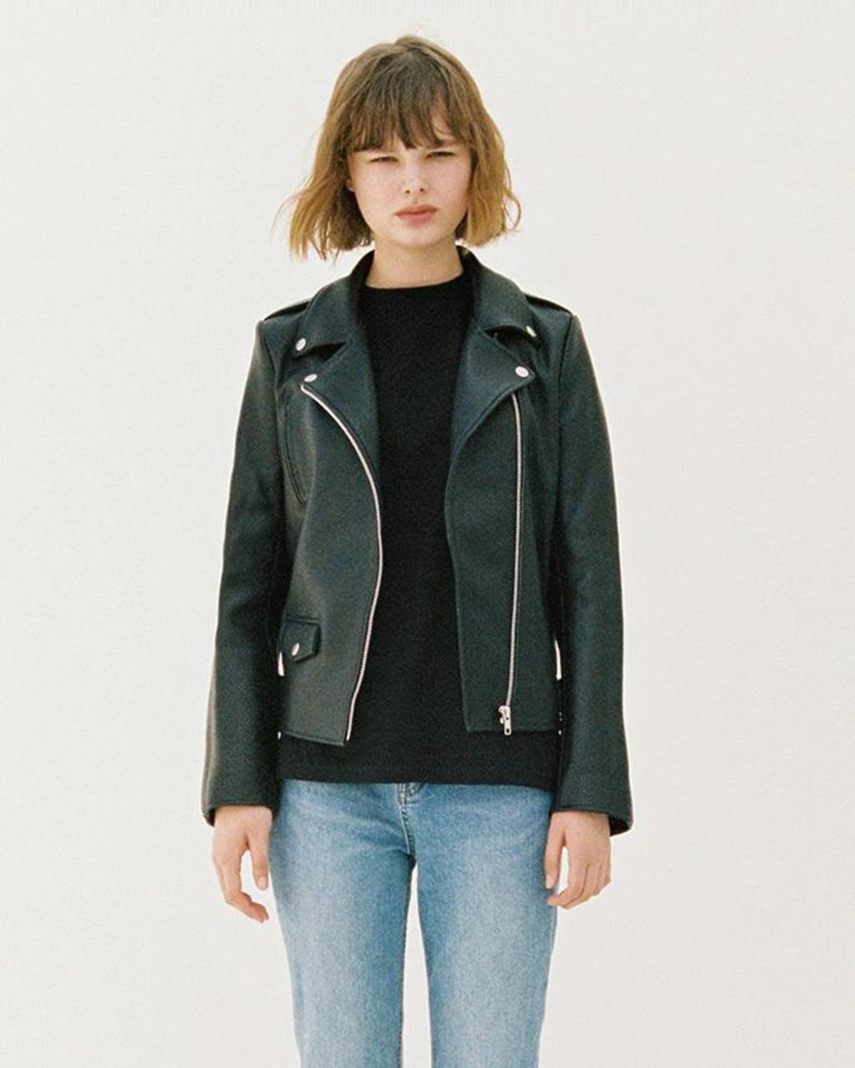 Vivastudio Classic Leather Rider Jacket - Black | Garmentory