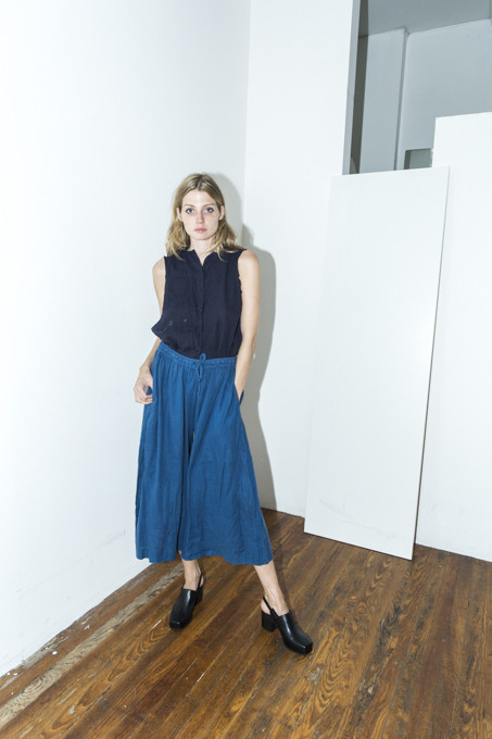 Black Crane Marine Wide Culotte Black Crane Marine Wide Culotte