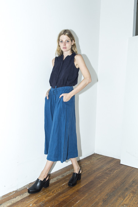 Black Crane Marine Wide Culotte Black Crane Marine Wide Culotte