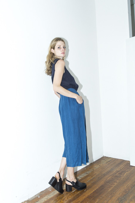 Black Crane Marine Wide Culotte Black Crane Marine Wide Culotte