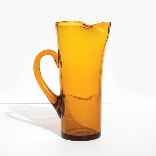 Golden Glass Pitcher Garmentory