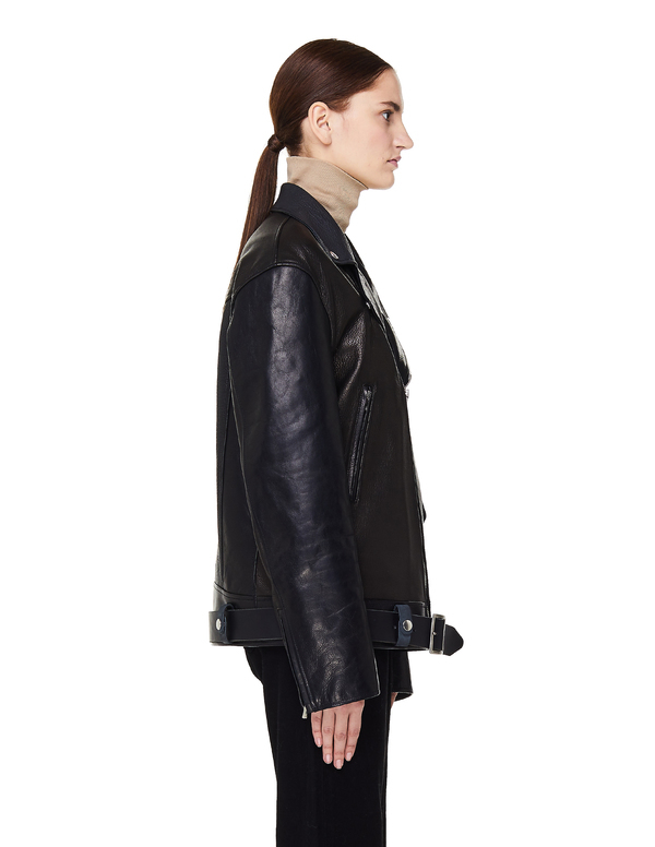 Hender Scheme Not Riders Leather Jacket - Black | Garmentory