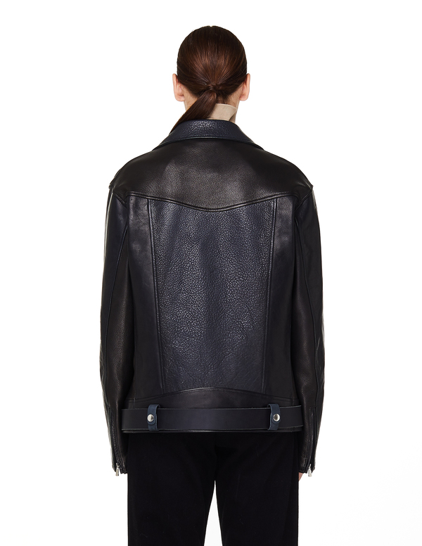 Hender Scheme Not Riders Leather Jacket - Black | Garmentory
