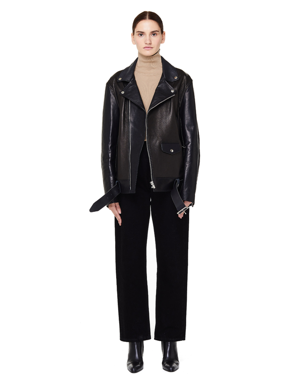Hender Scheme Not Riders Leather Jacket - Black | Garmentory