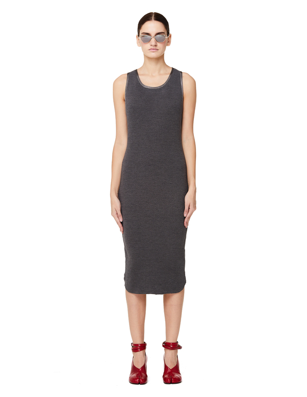 glitter knit bodycon dress Women's Sports Tank Dress,Grey  All Brands Factory Outlet