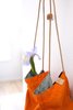 Jujumade Reversible Square Tote - Orange/Silver - Thumbnail 2