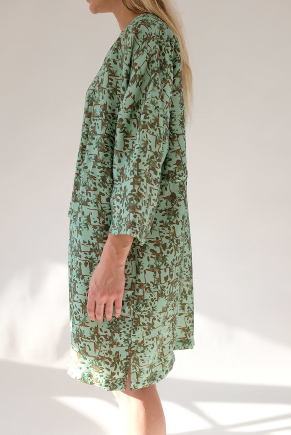 Beklina Hoda Beta Silk Dress - Sprezzatura Aqua Beklina Hoda Beta Silk Dress - Sprezzatura Aqua
