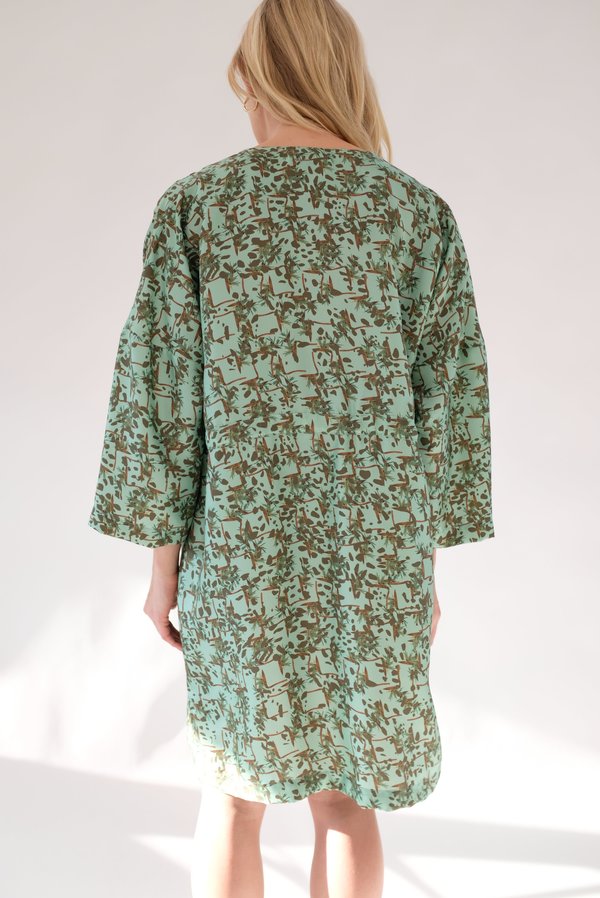 Beklina Hoda Beta Silk Dress - Sprezzatura Aqua Beklina Hoda Beta Silk Dress - Sprezzatura Aqua
