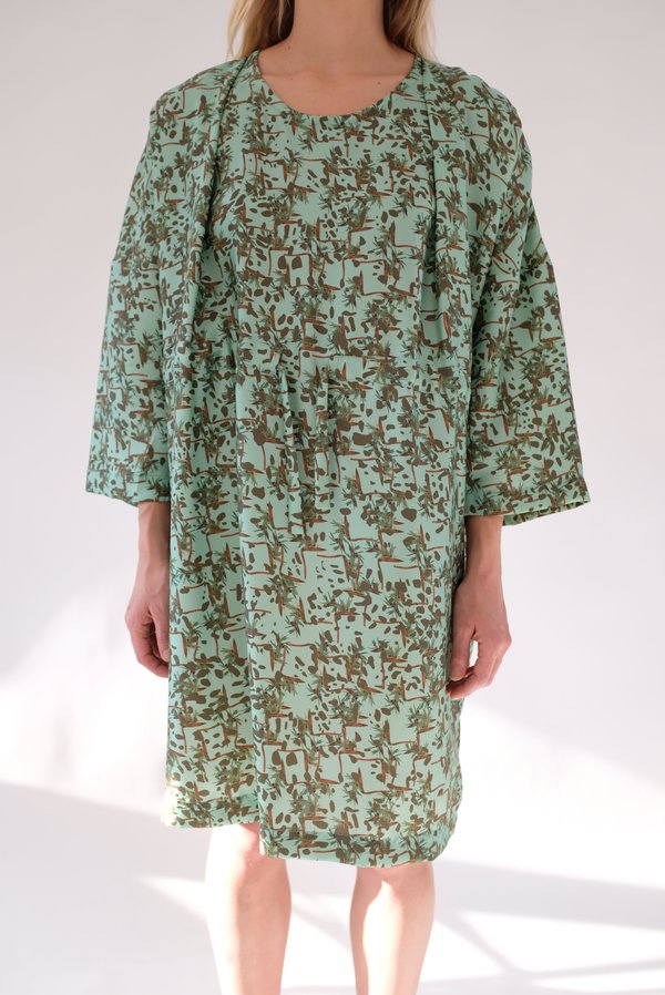 Beklina Hoda Beta Silk Dress - Sprezzatura Aqua Beklina Hoda Beta Silk Dress - Sprezzatura Aqua