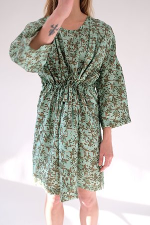 Beklina Hoda Beta Silk Dress - Sprezzatura Aqua Beklina Hoda Beta Silk Dress - Sprezzatura Aqua