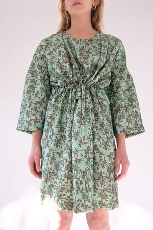 Beklina Hoda Beta Silk Dress - Sprezzatura Aqua Beklina Hoda Beta Silk Dress - Sprezzatura Aqua