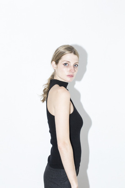 Assembly New York Black Ribbed Tank Assembly New York Black Ribbed Tank