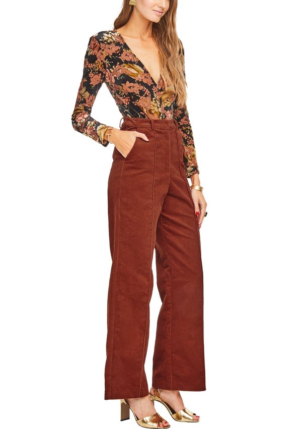 ASTR The Label Corduroy Robertson Pant - Maple ASTR The Label Corduroy Robertson Pant - Maple
