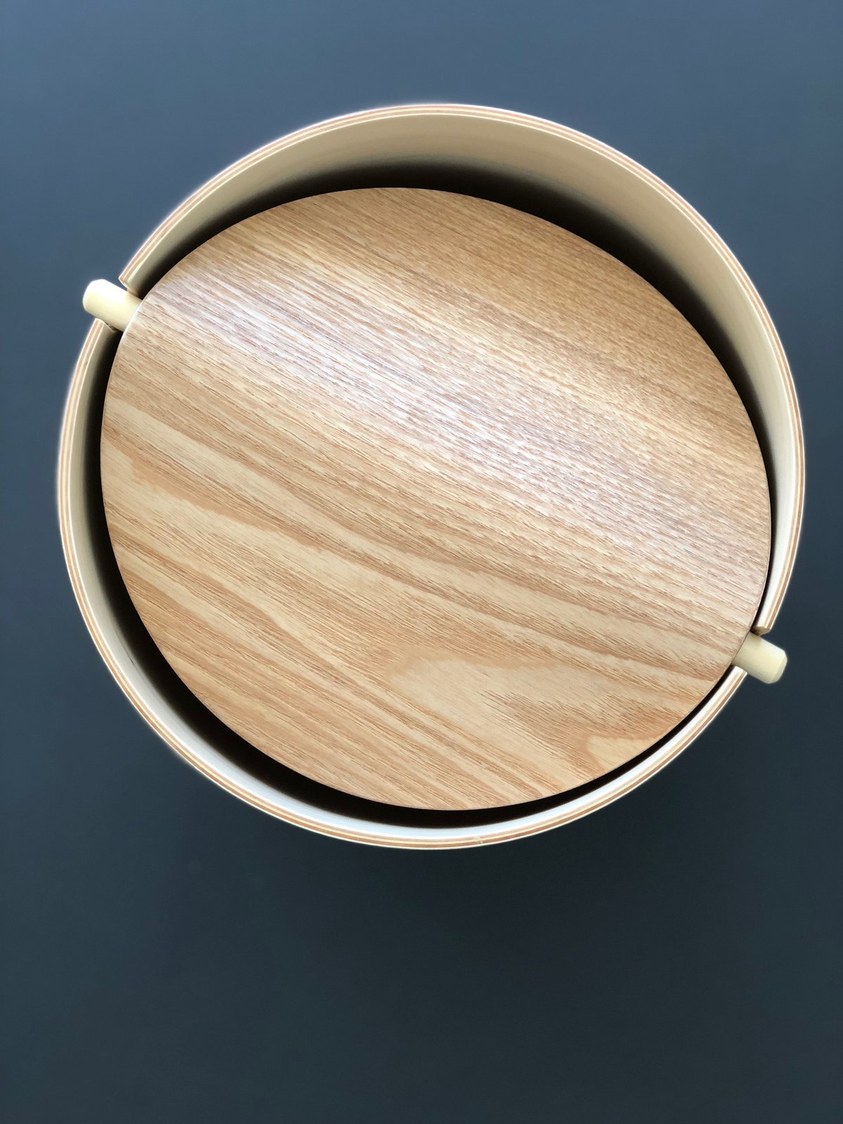 Saito Wood Waste Basket