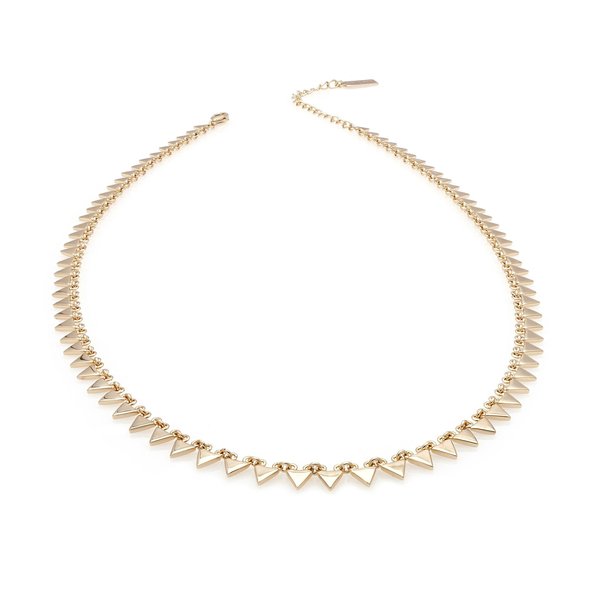 Melanie Auld Afla Multi Triangle Necklace - Gold Melanie Auld Afla Multi Triangle Necklace - Gold