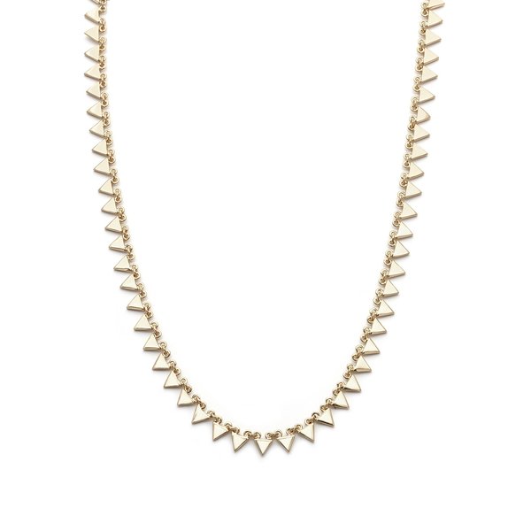 Melanie Auld Afla Multi Triangle Necklace - Gold Melanie Auld Afla Multi Triangle Necklace - Gold