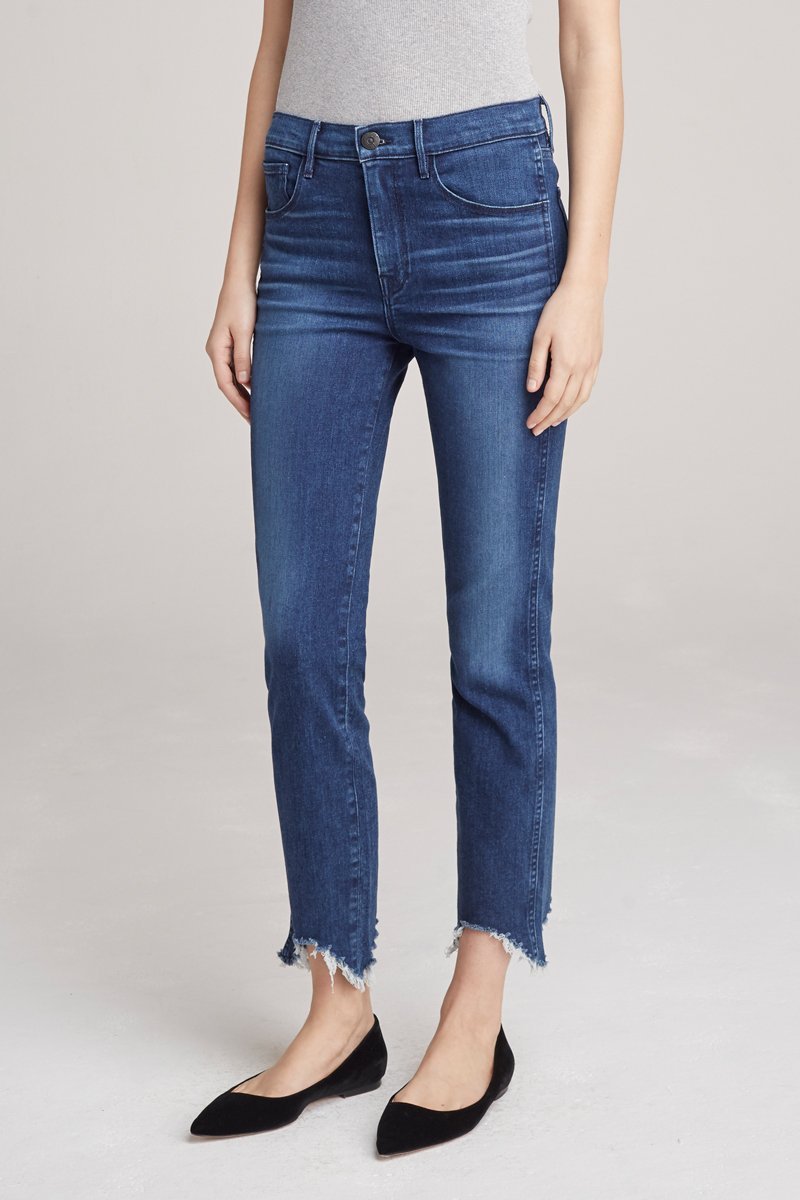 3 x 1 W3 Straight Authentic Crop Jeans - Eleta | Garmentory 