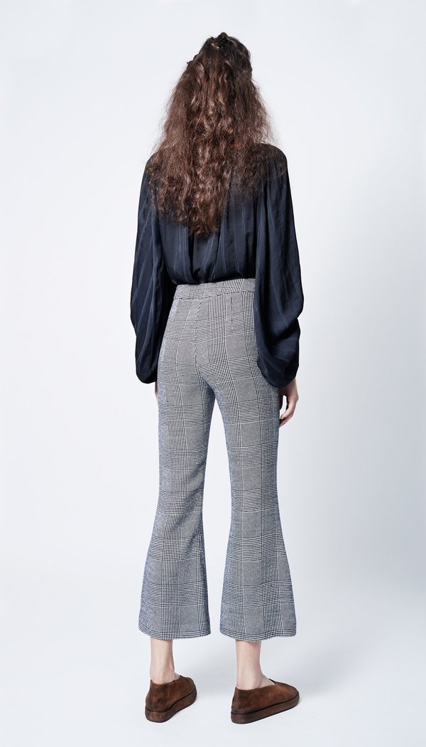 smythe cropped kick pant