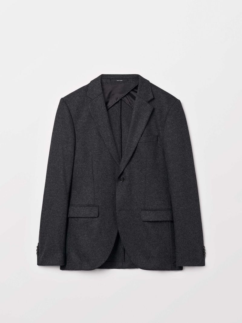 Tiger of Sweden Jamonte HL Wool Blazer Dusty Blue Garmentory