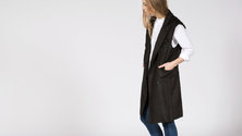 BLQ Basiq Ravel Sleeveless Jacket BLQ Basiq Ravel Sleeveless Jacket
