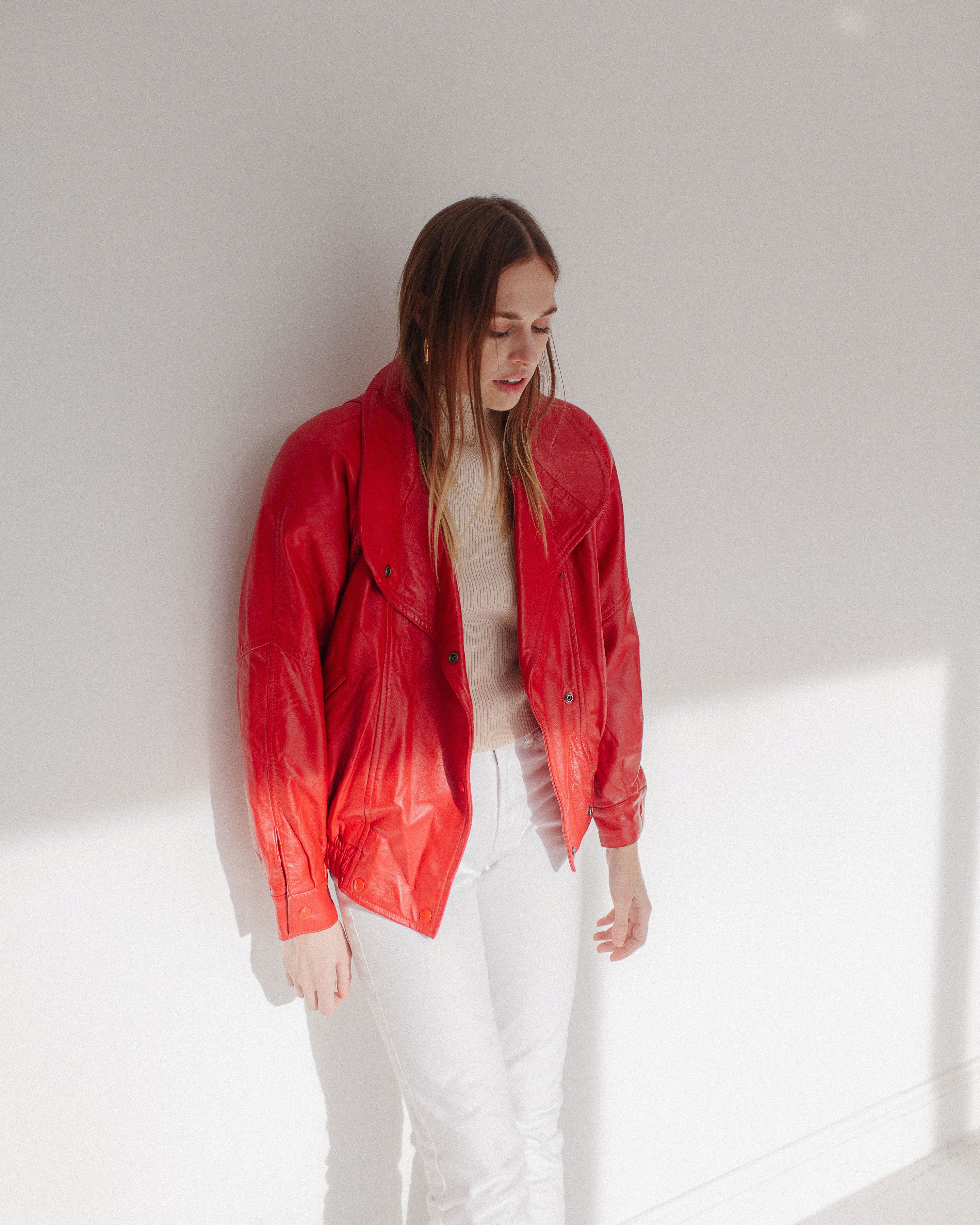 Vintage-80s-Cherry-Leather-