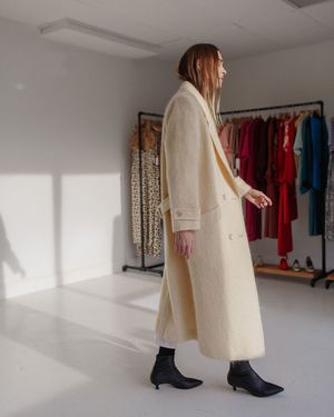 ivory duster coat